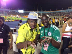 Bambo and Yohan at Champs