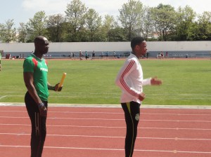 Francis Obikwelu and David Lima