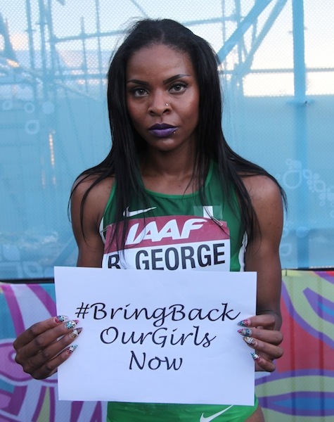 Regina George, Nigerian 4x400m World Relay Bronze Medallist 2014