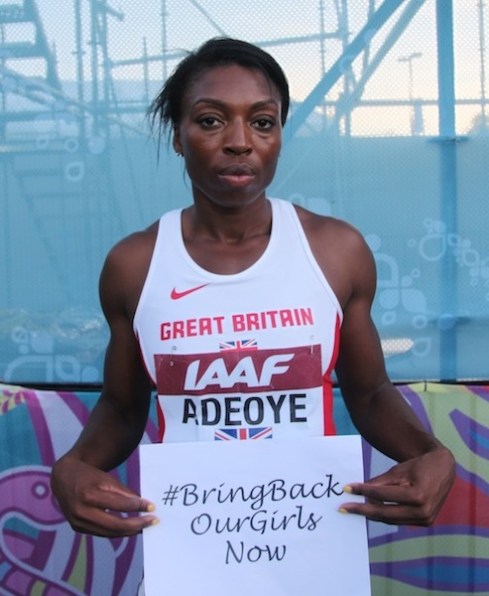 Margaret Adeoye, British 4x400m World Championship Bronze Medallist 2013