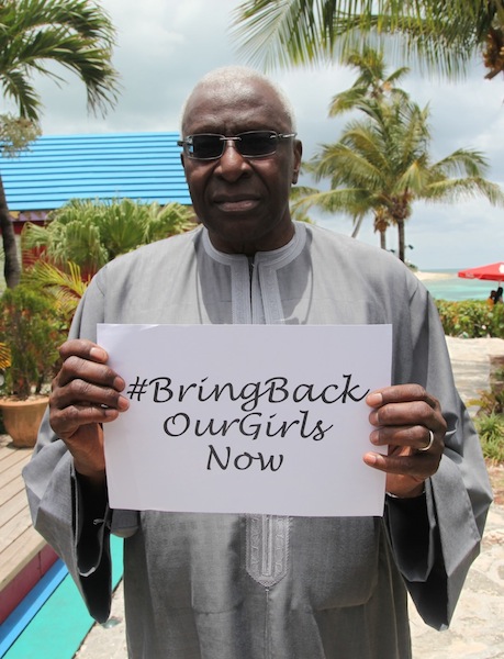 Lamine Diack, President of the IAAF 